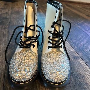 White dr martens! Brand new never worn